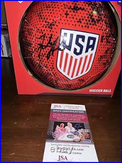 Trinity Rodman Signed USA Soccer Ball w JSA COA USA USWNT WOMENS WORLD CUP