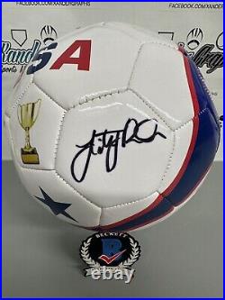 Trinity Rodman Uswnt USA Soccer Signed Autographed Soccer Ball-beckett Bas Coa