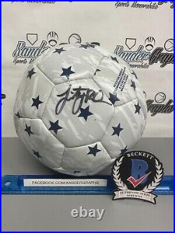 Trinity Rodman Uswnt USA Soccer Signed Autographed Soccer Ball-beckett Bas Coa