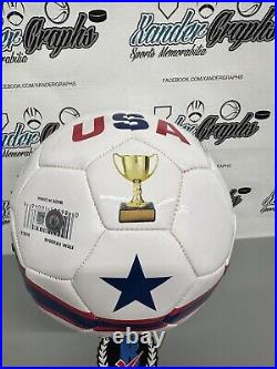 Trinity Rodman Uswnt USA Soccer Signed Autographed Soccer Ball-beckett Bas Coa