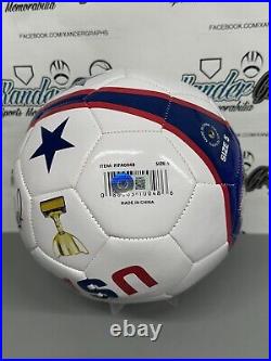 Trinity Rodman Uswnt USA Soccer Signed Autographed Soccer Ball-beckett Bas Coa