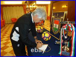 UEFA Atalanta Pallone Ball Signed Calciatori MR Gasperini Serie A TIM 16/17