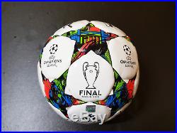 UEFA CL FINALE BERLIN 2015 FC BARCELONA Treble Signed Official Ball+COA