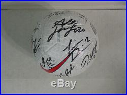 USA 2019 USWNT NATIONAL WOMEN WORLD CUP TEAM SIGNED SOCCER BALL withCOA