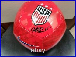 USA Nike Soccer Ball Signed by Megan Rapinoe (JSA)