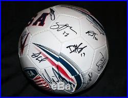 USA US MENS NATIONAL TEAM 20+ SIGNED SOCCER BALL + PROOF Photos CLINT DEMPSEY