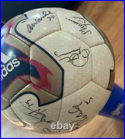 USA Women's 2003 World Cup Autographed Team Match Soccer Ball Hamm Chastain