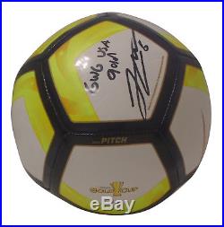 USMNT Jordan Morris Sounders Signed Autographed 2017 Gold Cup Soccer Ball Proof