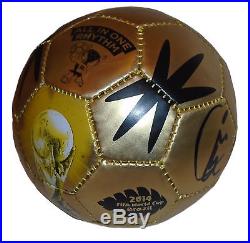 USMNT Kyle Beckerman Signed Autographed 2014 FIFA World Cup Soccer Ball PSA DNA