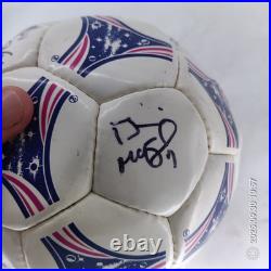 USMNT Signed Adidas Soccer Ball World Cup USA 1996-1998 Lalas Agoos Jones Pope