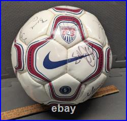USMNT Signed Nike Soccer Ball World Cup 2002 Bruce Arena McBride Earnie Stewart