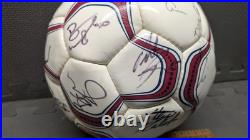 USMNT Signed Nike Soccer Ball World Cup 2002 Bruce Arena McBride Earnie Stewart