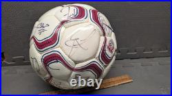 USMNT Signed Nike Soccer Ball World Cup 2002 Bruce Arena McBride Earnie Stewart