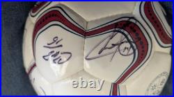 USMNT Signed Nike Soccer Ball World Cup 2002 Bruce Arena McBride Earnie Stewart