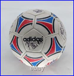 USMNT Team Signed Soccer Ball 12 Autos Pope McBride Wolff 2002 World Cup Era