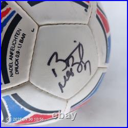 USMNT Team Signed Soccer Ball 12 Autos Pope McBride Wolff 2002 World Cup Era