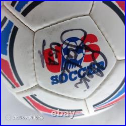 USMNT Team Signed Soccer Ball 12 Autos Pope McBride Wolff 2002 World Cup Era