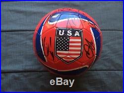 USMNT Team Signed USA Soccer Ball 2016 Copa America Pulisic Dempsey 19 Total