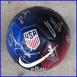 USMNT USA Team Signed Soccer Ball Autographed Howard Pulisic Dempsey