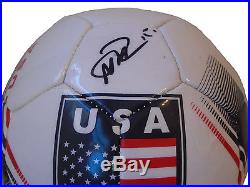 USWNT Megan Rapinoe Seattle Reign Signed Autographed USA Soccer Ball Proof COA