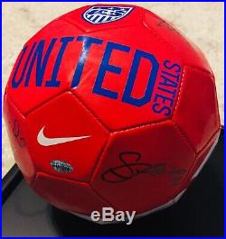 USWNT World Cup Champions Signed USA Soccer Ball- Morgan, Rapinoe, Solo, Wambach