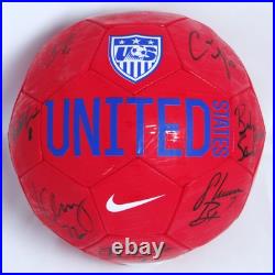 US Women's Autographed F/S Team USA Nike Soccer Ball with 9 Signatures- JSA W Auth US Women's Autographed F/S Team USA Nike Soccer Ball with 9 Signatures- JSA W Auth
