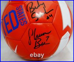 US Women's Autographed F/S Team USA Nike Soccer Ball with 9 Signatures- JSA W Auth