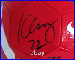 US Women's Autographed F/S Team USA Nike Soccer Ball with 9 Signatures- JSA W Auth US Women's Autographed F/S Team USA Nike Soccer Ball with 9 Signatures- JSA W Auth