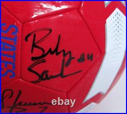 US Women's Autographed F/S Team USA Nike Soccer Ball with 9 Signatures- JSA W Auth US Women's Autographed F/S Team USA Nike Soccer Ball with 9 Signatures- JSA W Auth