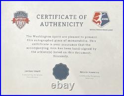 Ultimate Washington Spirit Fan Pack 2020 Signed Team Ball With Certificate PLUS
