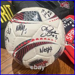 Ultimate Washington Spirit Fan Pack 2020 Signed Team Ball With Certificate PLUS