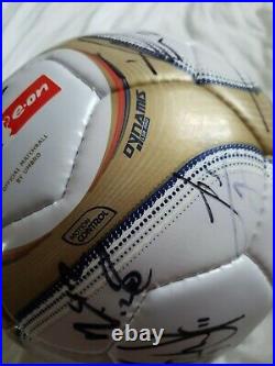 Umbro DYNAMIS LSR PRO Official MATCHBALL FA cup 2008 2009 signed used in a game@