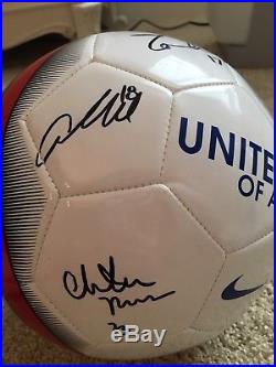 Uswnt signed World Cup 2015 NWSL Alex morgan Ali Krieger Tobin Heath Ball