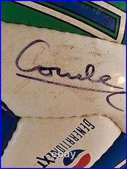 VTG 1990s Mitre MLS Soccer Ball Signed Tampa Bay Mutiny / Rowdies Autographs