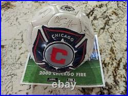 Very Rare Chicago Fire 2000 Hristo Stoichkov MLS Signed Autograph Soccer Ball