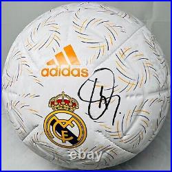 Vinicius Jr. Signed Adidas Real Madrid Ball Soccer Vini BAS Beckett Witnessed