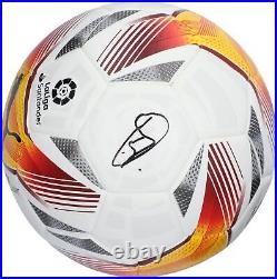 Vinicius Junior Real Madrid Autographed Puma La Liga Logo Soccer Ball