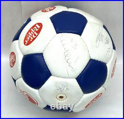 Vintage 1979 Portland Timbers NASL Soccer Ball Dr Pepper Signed