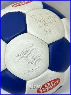 Vintage 1979 Portland Timbers NASL Soccer Ball Dr Pepper Signed