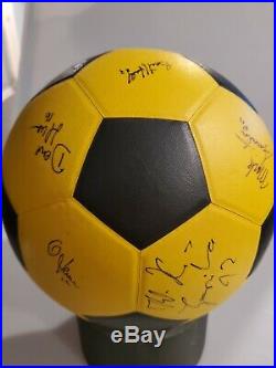 Vintage Chicago Sting Autographed Soccer Ball From The Early 80's. RARE