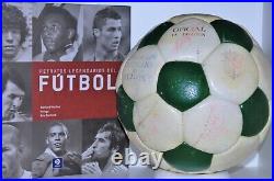 Vintage Leather Football1970 Signed Real Madrid