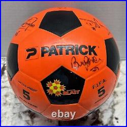 Vintage MISL Official Patrick Game Ball 1980's Baltimore Blast Signed Ball