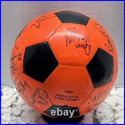 Vintage MISL Official Patrick Game Ball 1980's Baltimore Blast Signed Ball