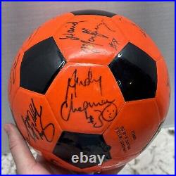 Vintage MISL Official Patrick Game Ball 1980's Baltimore Blast Signed Ball