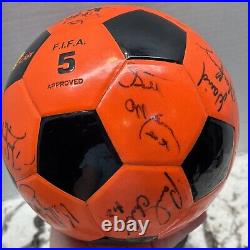 Vintage MISL Official Patrick Game Ball 1980's Baltimore Blast Signed Ball