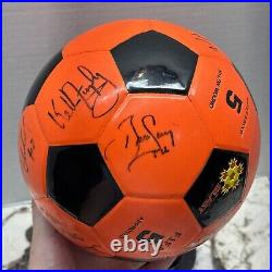 Vintage MISL Official Patrick Game Ball 1980's Baltimore Blast Signed Ball