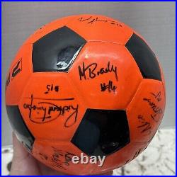 Vintage MISL Official Patrick Game Ball 1980's Baltimore Blast Signed Ball