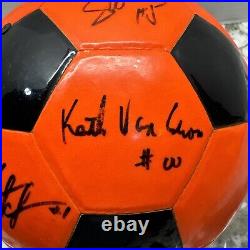 Vintage MISL Official Patrick Game Ball 1980's Baltimore Blast Signed Ball