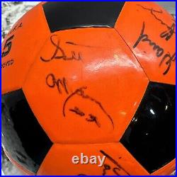 Vintage MISL Official Patrick Game Ball 1980's Baltimore Blast Signed Ball