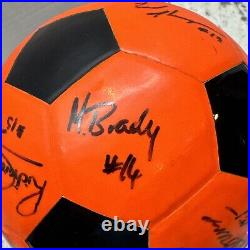Vintage MISL Official Patrick Game Ball 1980's Baltimore Blast Signed Ball
